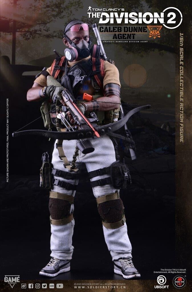 1:6 Soldier Story The Division 2 Agent Caleb Dunne 12" Figure SS G008