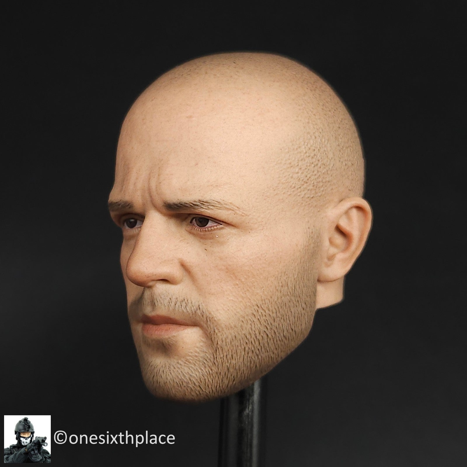 1:6 scale Easy & Simple ALPHA Team Leader Male Head Sculpt for 12" Figures