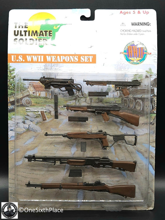 1:6 Ultimate Soldier US WWII Weapons Set for 12" Figures