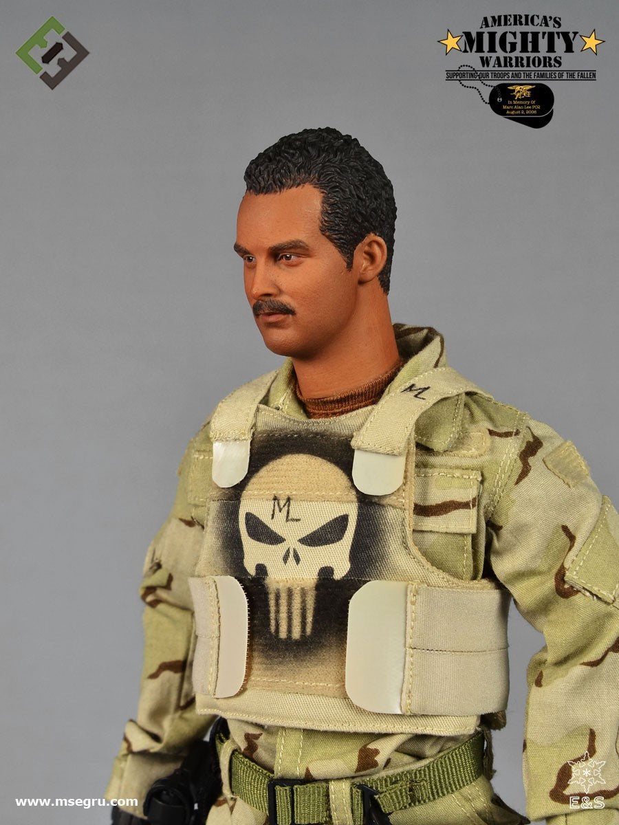 1:6 Easy & Simple Navy SEAL Marc Lee Male Head Sculpt 12" Figures
