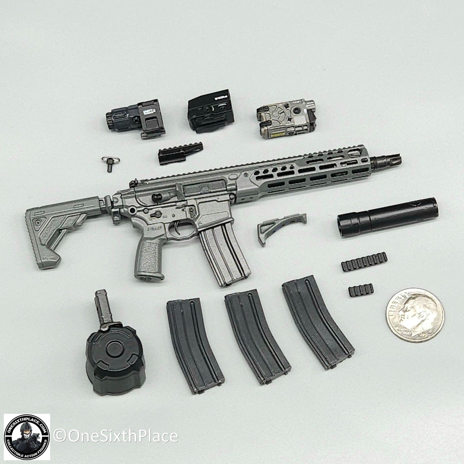 1:6 scale General's Armoury Bravo 7-1 Kill or Capture SPEAR LT 5.56 Rifle