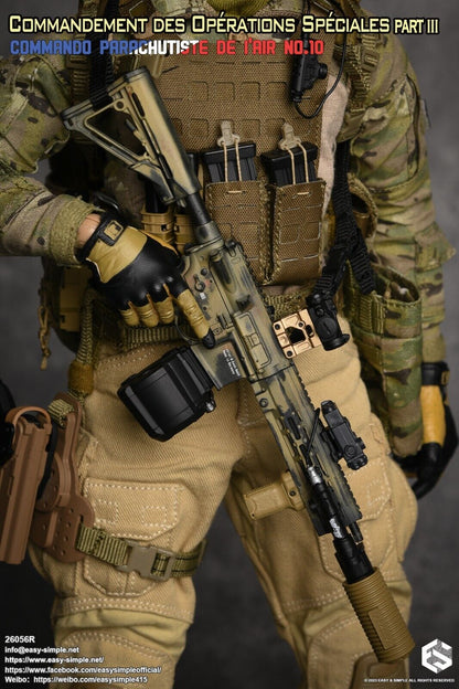 1:6 Easy & Simple French Special Operations Command Assault Backpack