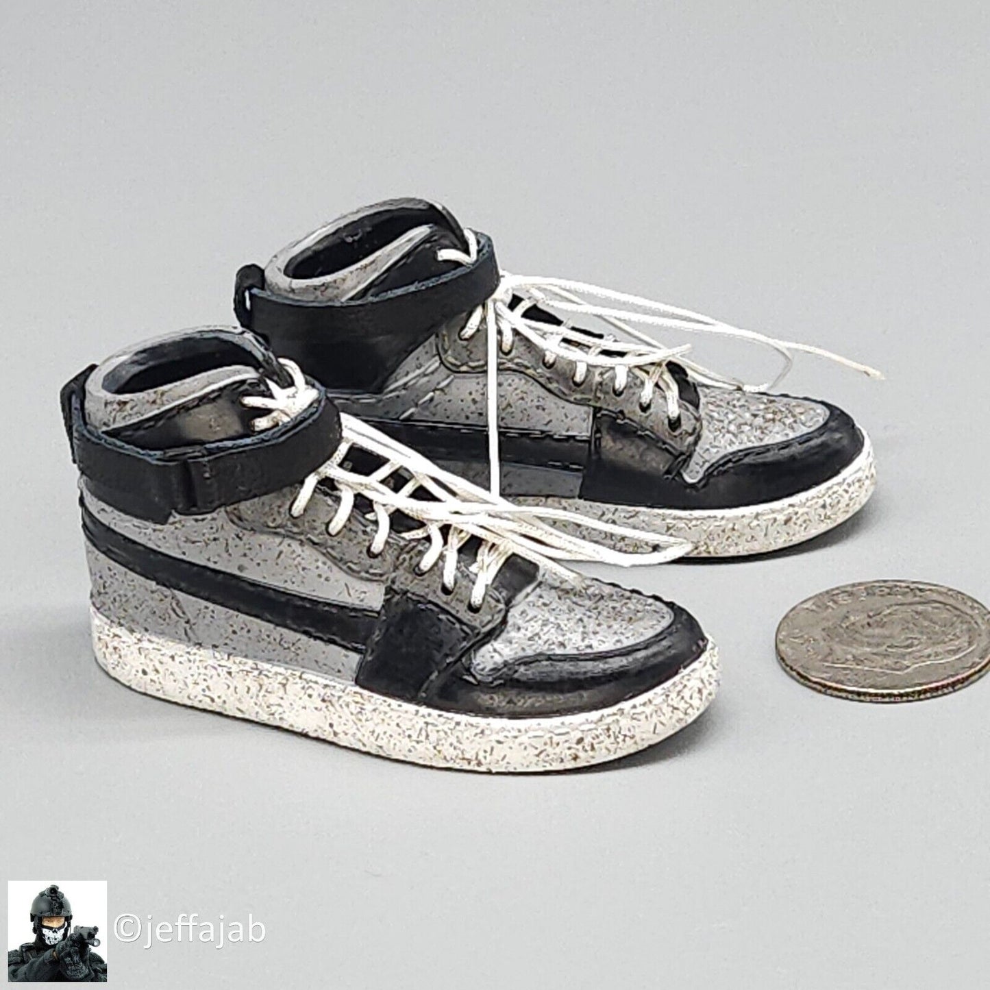 1:6 Soldier Story The Division 2 Agent Caleb Dunne Molded Sneakers (Foot Type)