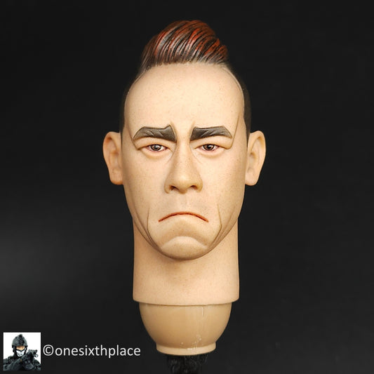 1:6 scale DamToys Gangster's Kingdom Peak Chen Male Head Sculpt for 12" Figures