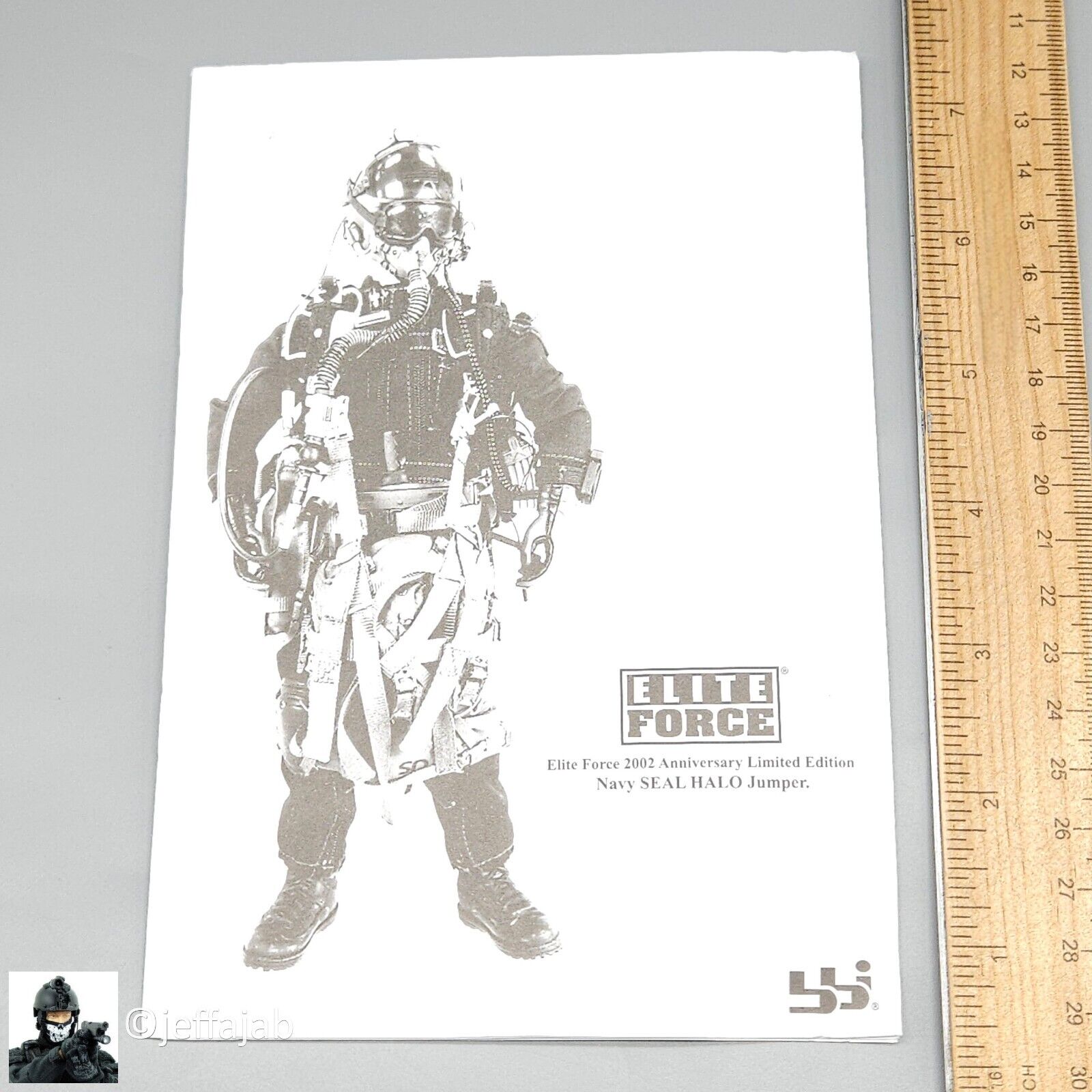 1:6 BBI Navy SEAL HALO Jumper Working MC-4 Parachute #2 for 12" Figures