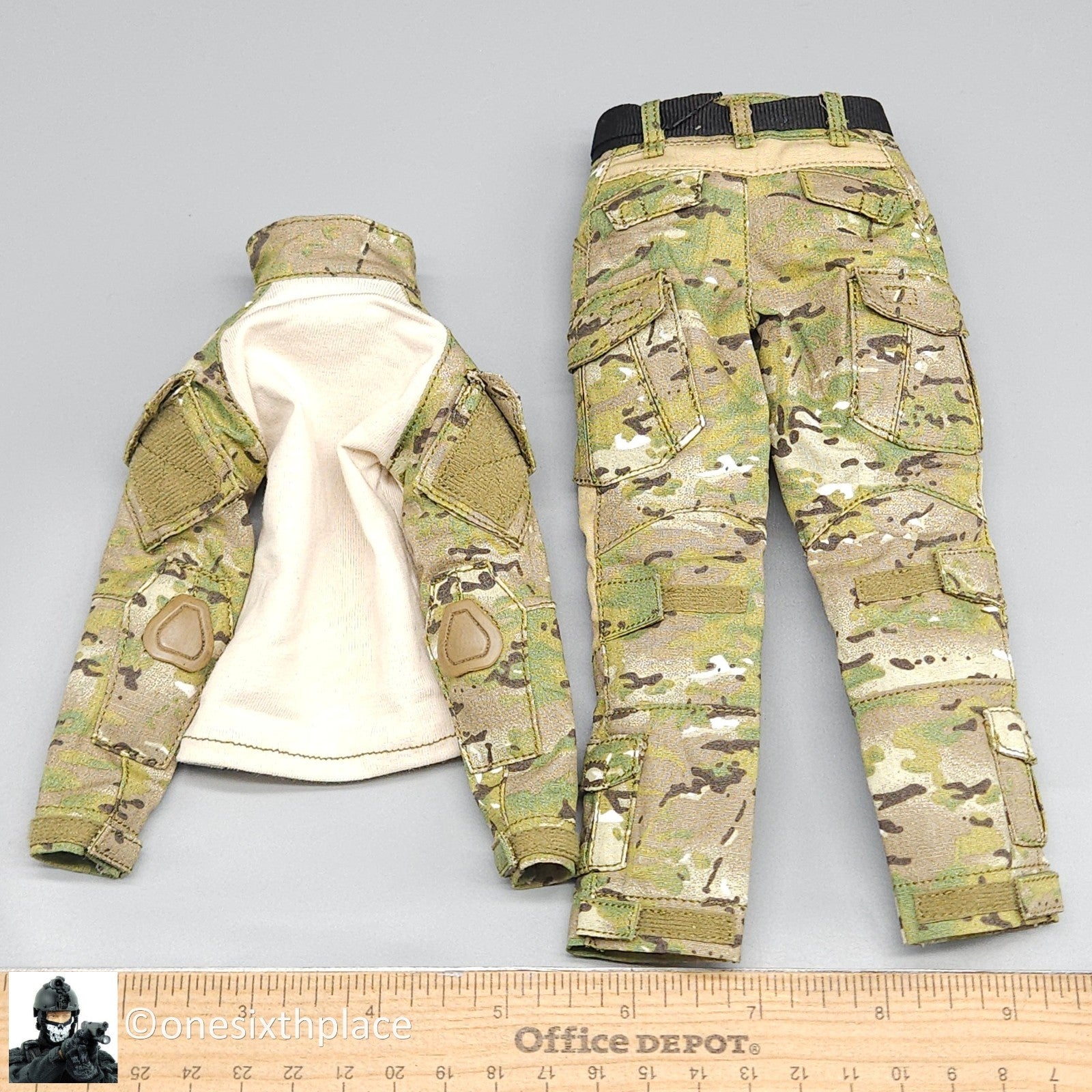 1:6 scale Easy & Simple Russian ALPHA Team Leader Multicam Uniform 12" Figures