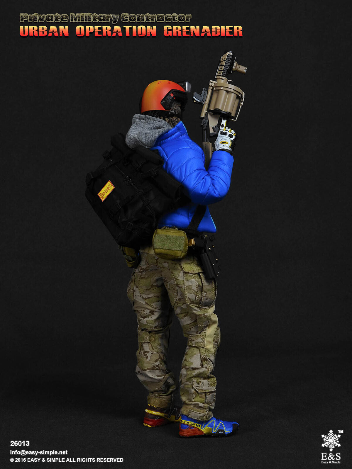 1:6 scale Easy & Simple PMC Urban Operation Grenadier 12" Action Figure 26013