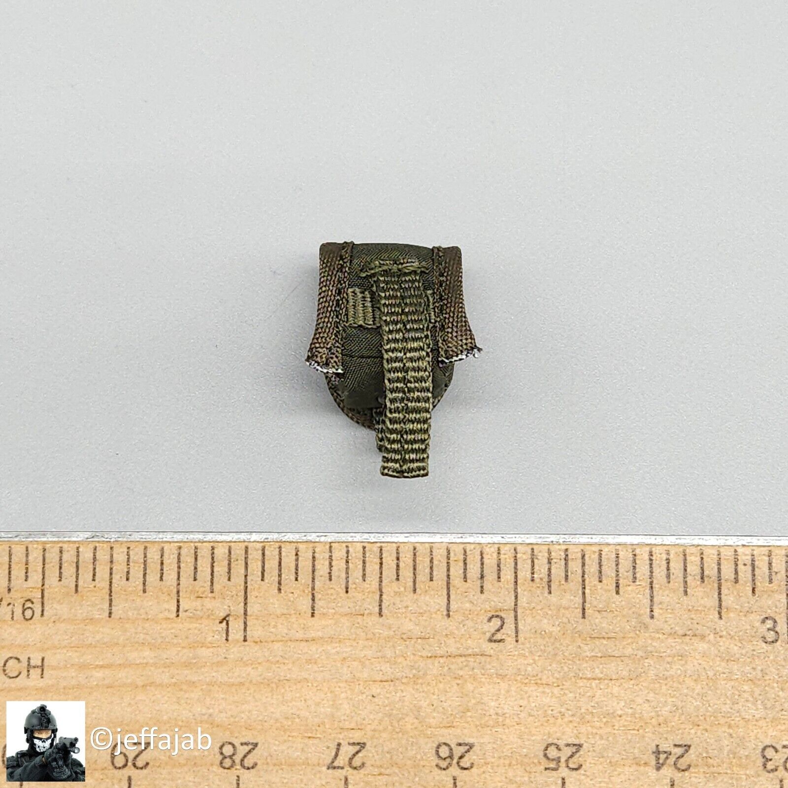 1:6 Easy & Simple Delta Force Chronology 2006 Green M67 Frag Grenade Pouch