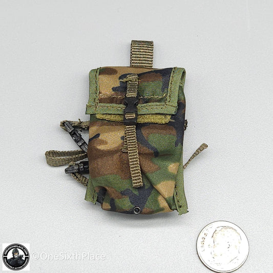 1:6 scale DamToys CAG Leader Woodland Camo Drop Leg Pouch for 12" Figures