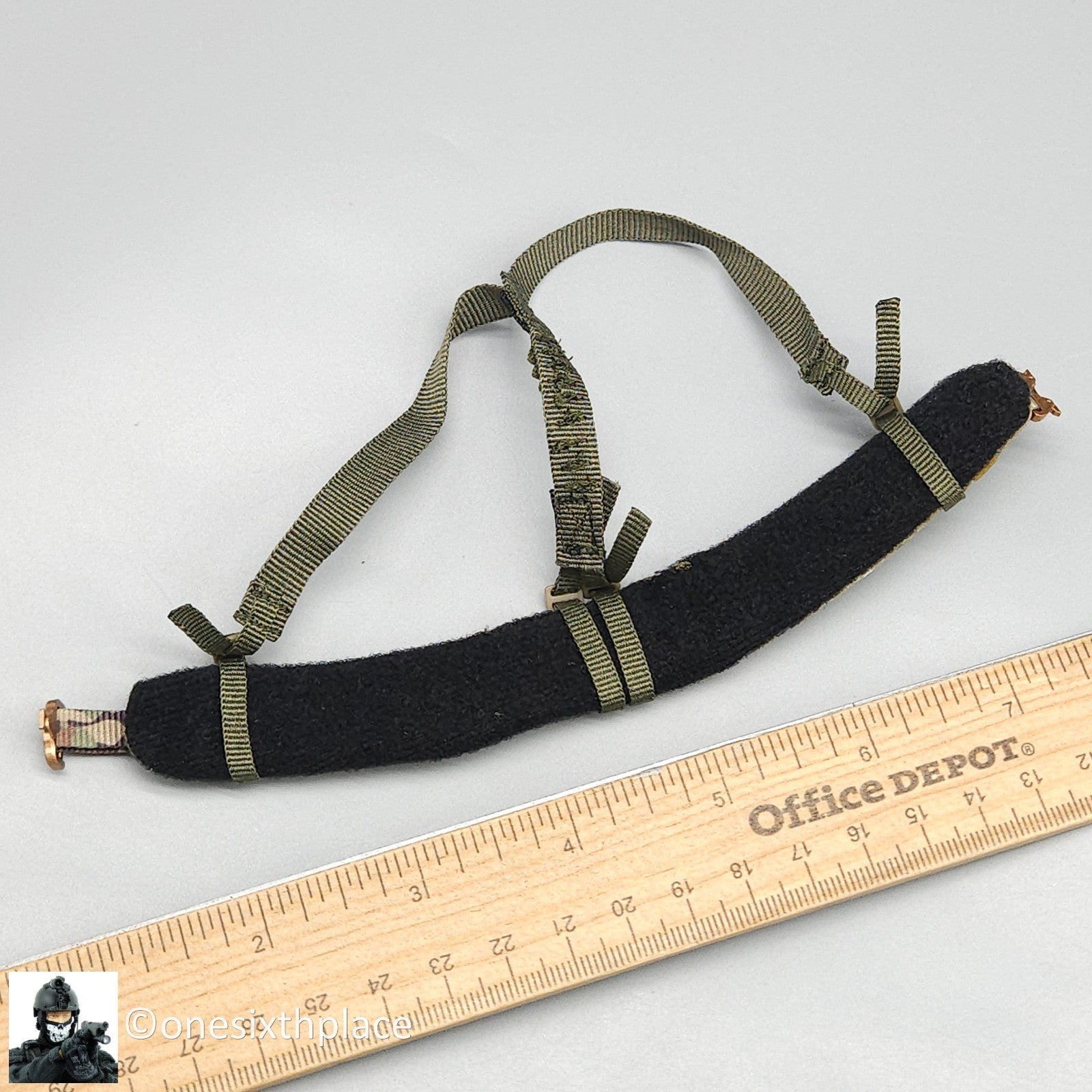 1:6 Easy & Simple NSWDG Infiltration Team Camo Y Harness w/ Belt for 12" Figures