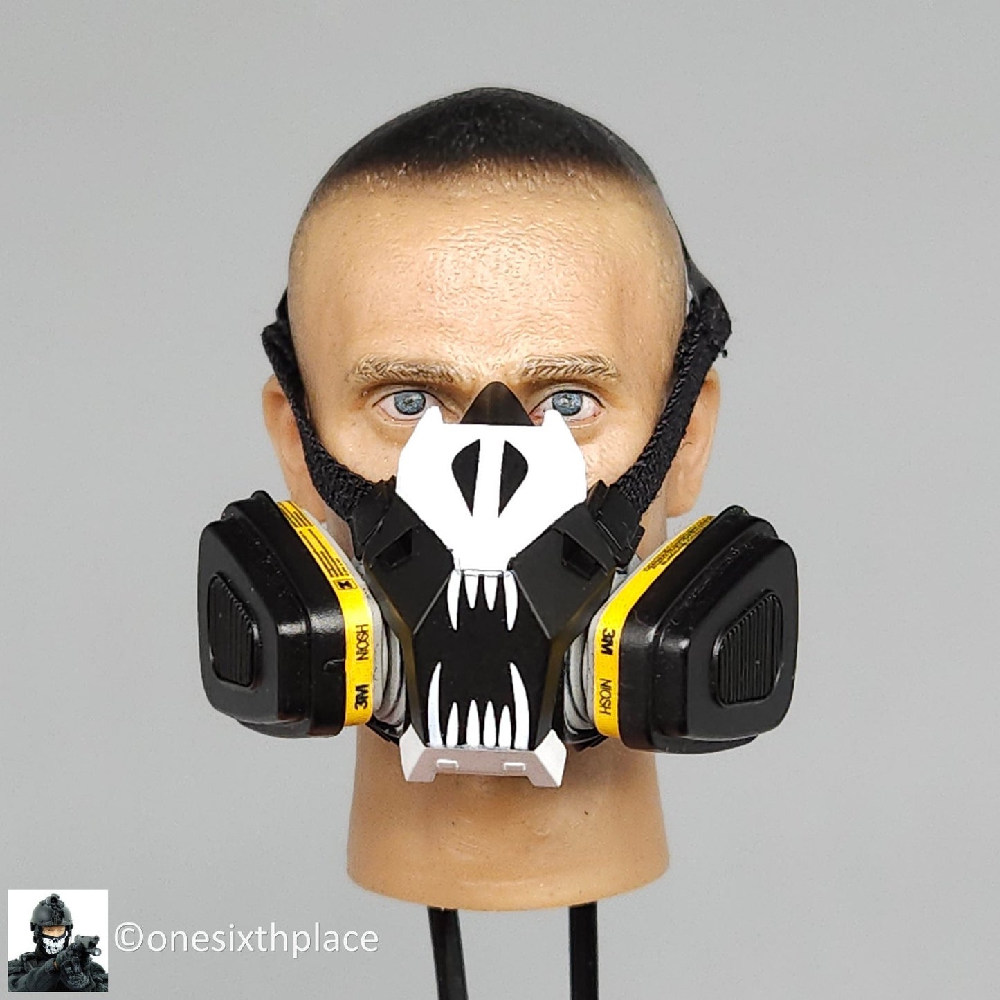 1:6 scale DamToys Extreme Zone Samurai Sakifuji Craig Gas Mask Respirator