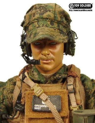 1:6 scale Toy Soldier USMC Recon Male Body w/ Head & Bendy Hands 12" Figure
