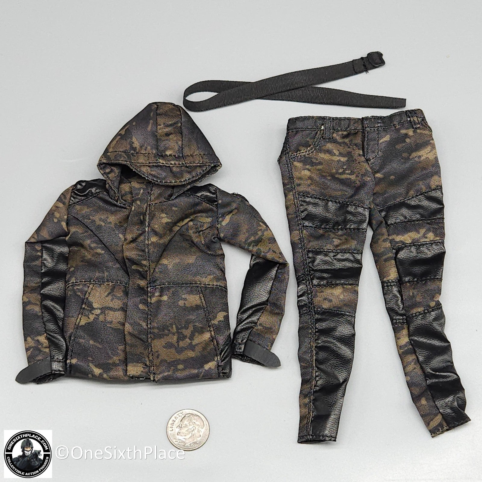 1:6 scale Fire Girl Female CQB Tactical Agent Green Multicam Uniform 12" Figures
