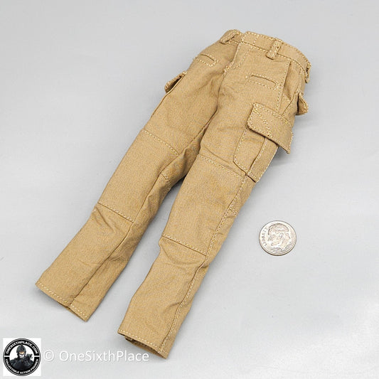 1:6 scale Female Tan Tactical Pants for 12" Figures