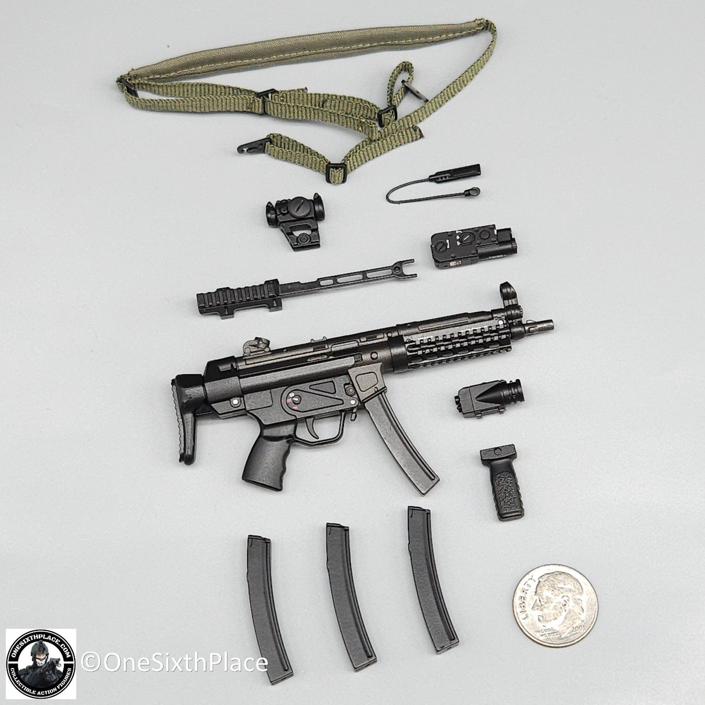 1:6 Easy & Simple SDU Assault Team 2023-2024 MP5 Submachine Gun for 12" Figures