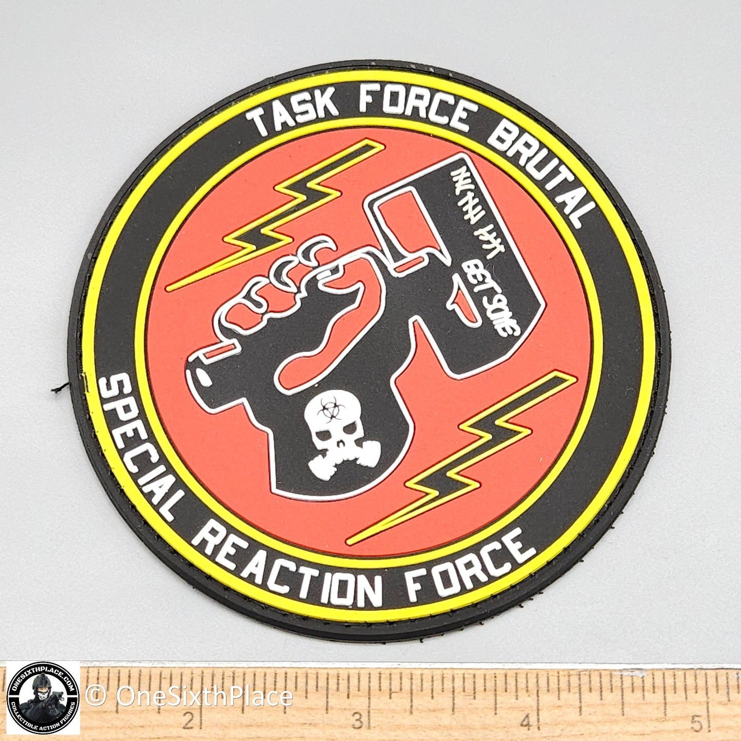 1:1 scale Easy & Simple ZERT Juggernaut Sully Life Size PVC Patch