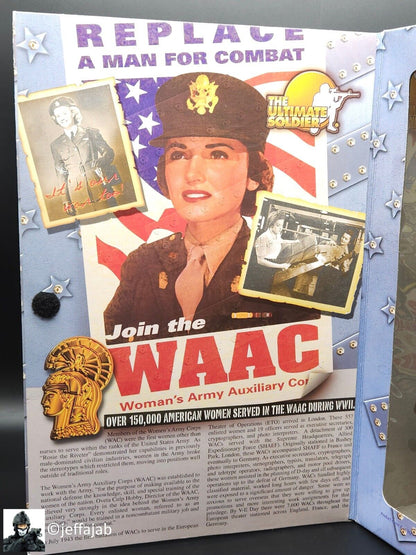 1:6 Ultimate Soldier WWII WAAC Woman's Army Auxiliary Corp 12" Female Figure