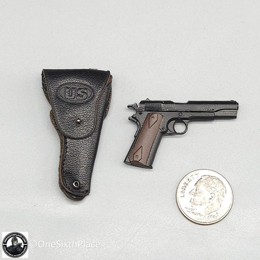 1:6 scale DiD Vietnam US Army Colonel James 1911 Pistol & Holster for 12" Figure