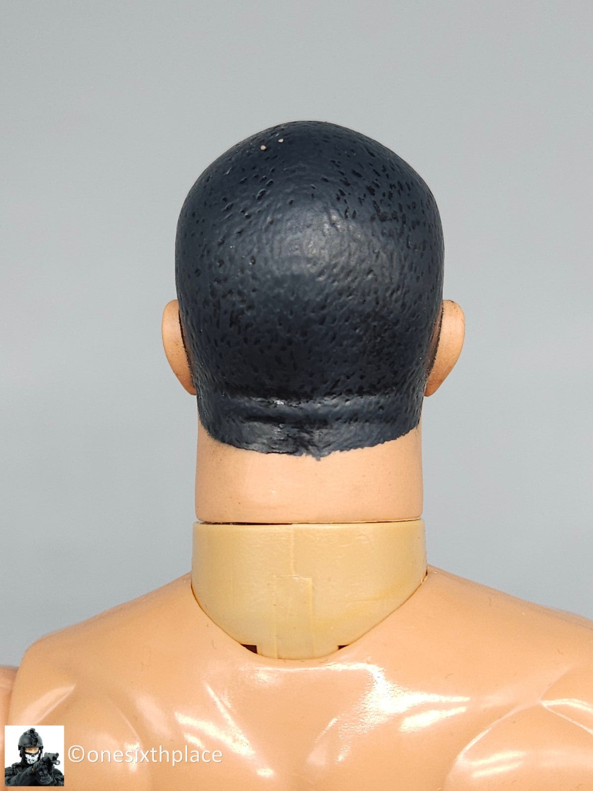 1:6 scale Hasbro GI Joe 1996 Male Nude Body Black Hair Brown Eyes 12" Figure
