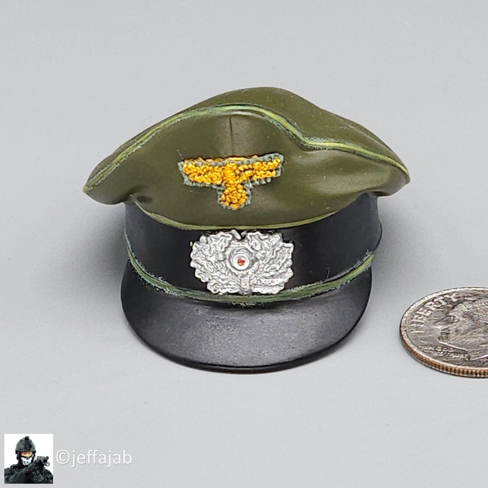 1:6 Weekend of Heroes 2002 Wehrmacht General Crusher Hat for 12" Figures Dragon