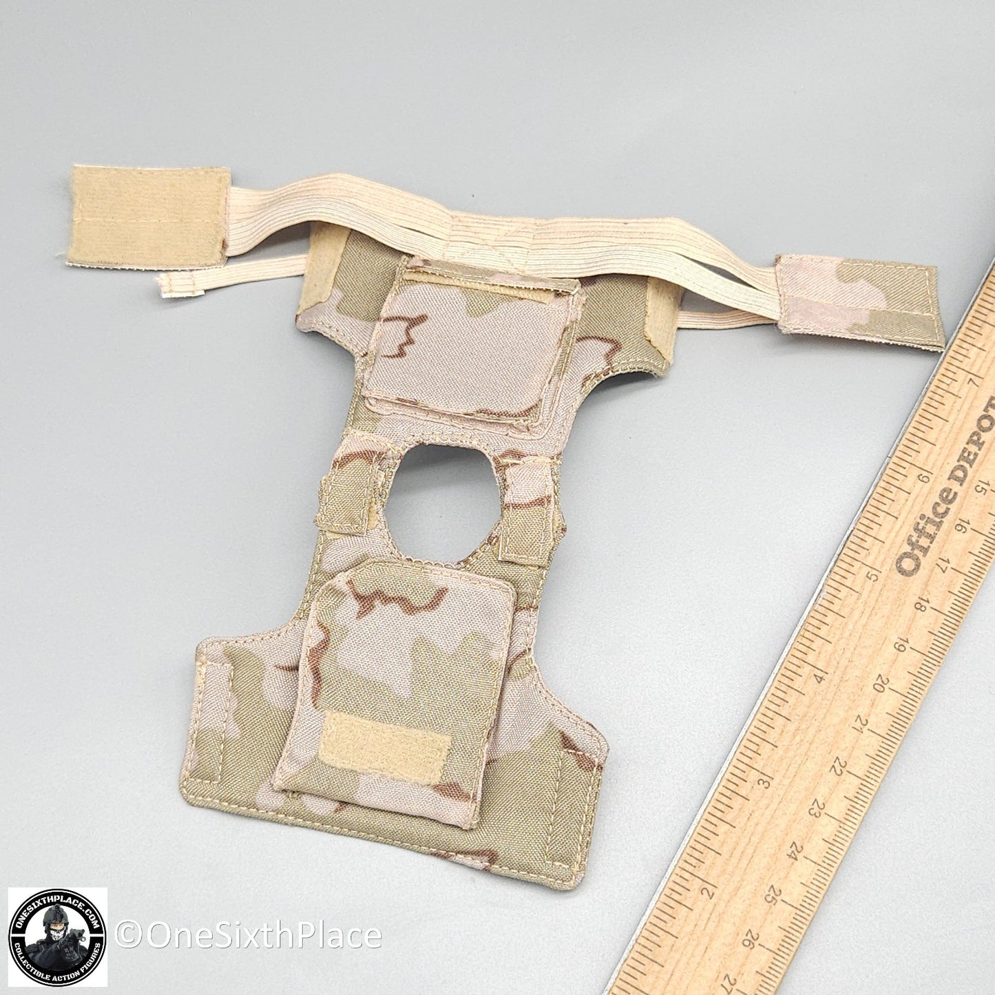 1:6 scale ACE US Army Delta CAG DCU Desert Camo Body Armor Vest for 12" Figures