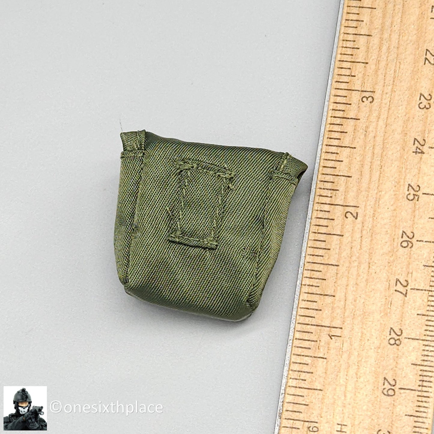 1:6 scale Dragon OD Green SAW Ammo Utility Belt Pouch for 12" Figures