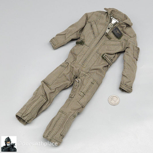 1:6 scale BBI Navy Pilot Green Nomex Flight Suit for 12" Figures