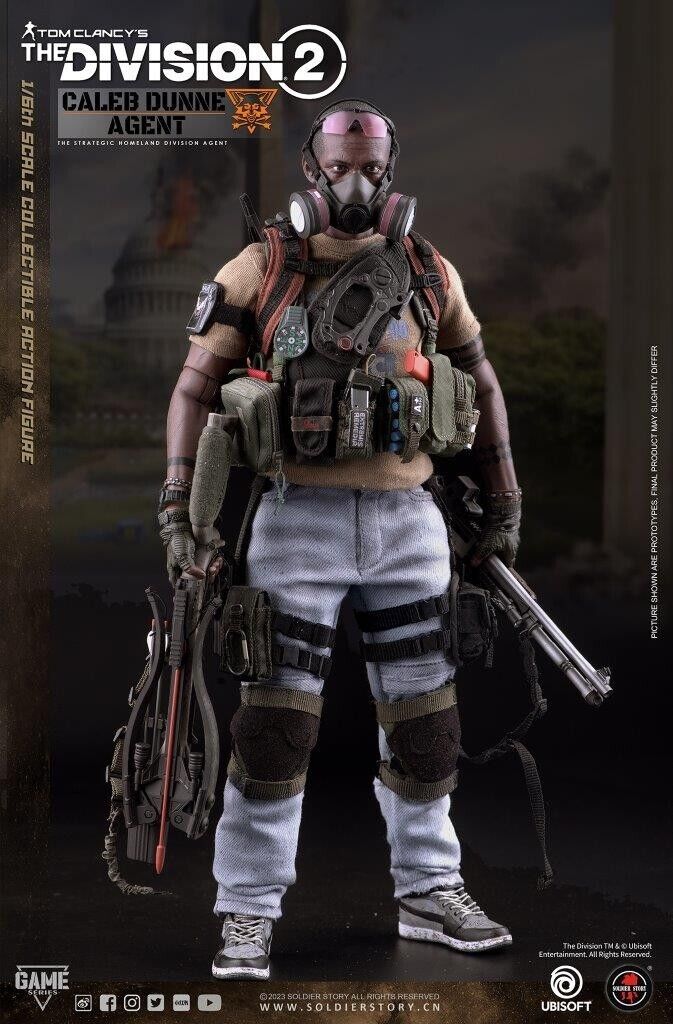 1:6 Soldier Story The Division 2 Agent Caleb Dunne 12" Figure SS G008