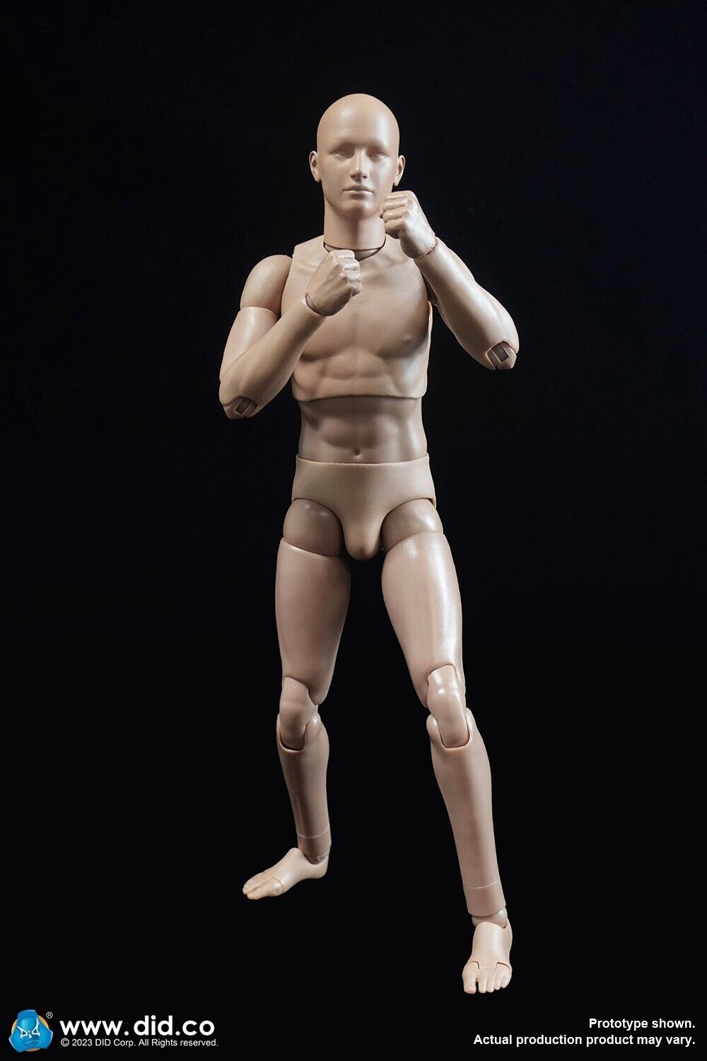 1:6 DiD Advanced Male Body (Slim Version) 2.0 Male Feet for 12" Figures