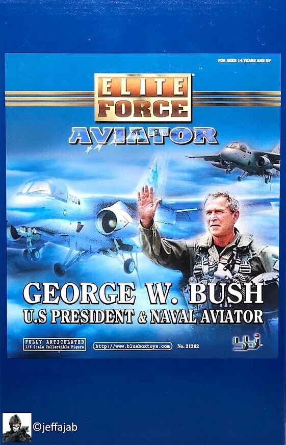 1:6 BBI Naval Aviator George Bush Male Body w/ Head & Gloves for 12" Figures