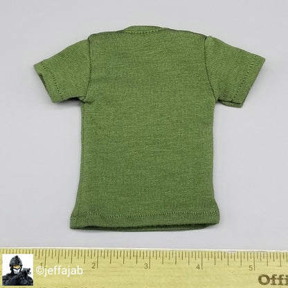 1:6 Easy & Simple Combat Control Team Mens Green CCT Logo T-Shirt for 12" Figure