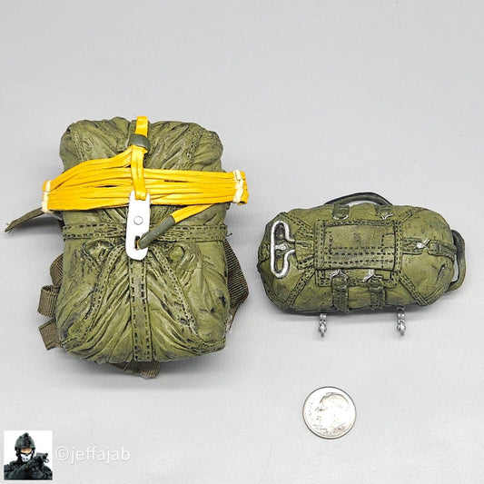 1:6 Ultimate Soldier US Army Airborne Parachute Set (Plastic) for 12" Figures