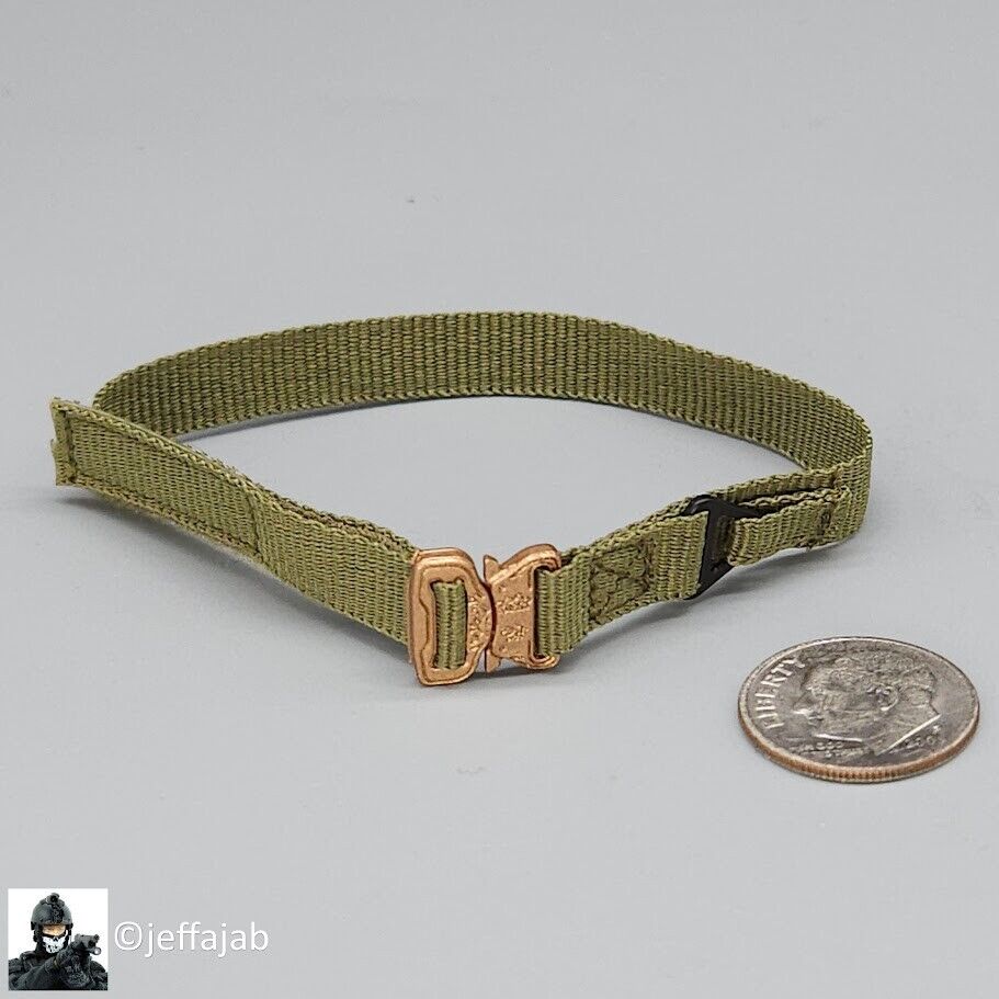 1:6 Easy & Simple CBRN Assault Team Green Cobra Belt for 12" Figures