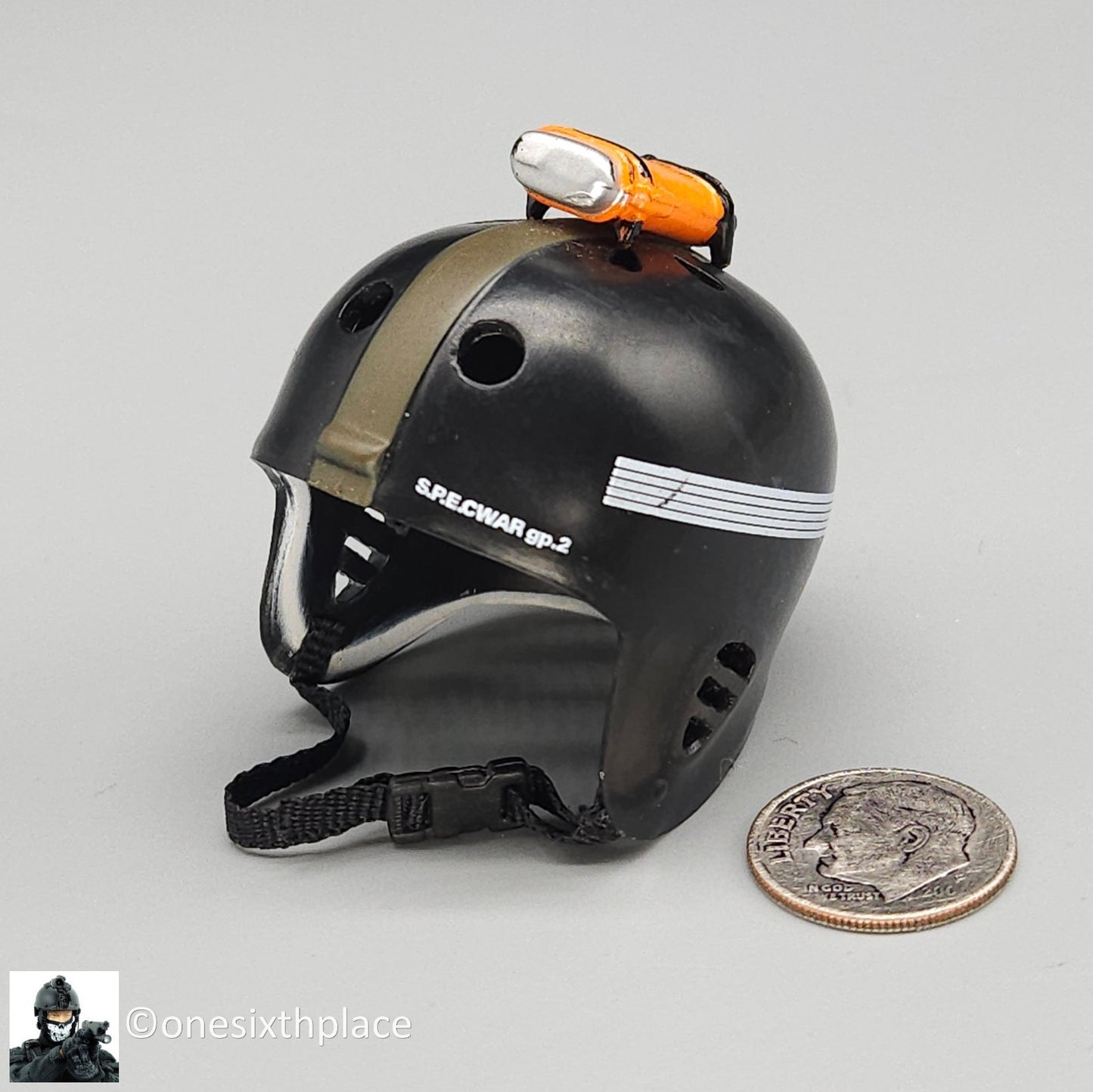 1:6 scale BBI SEAL Team 8 Shark Pro-Tec Helmet for 12" Figures