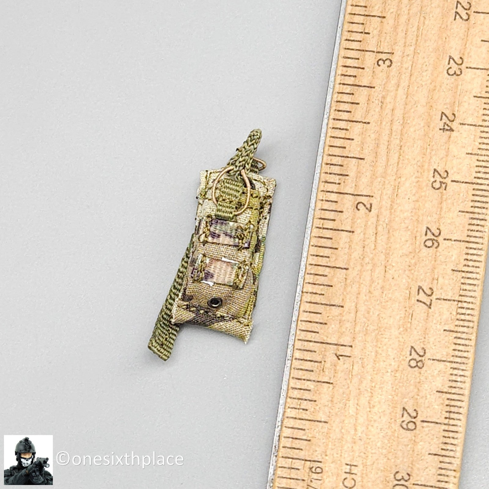 1:6 scale Easy & Simple Coalition Force Multicam M4 Mag Pouch 12" Figure 26065SC
