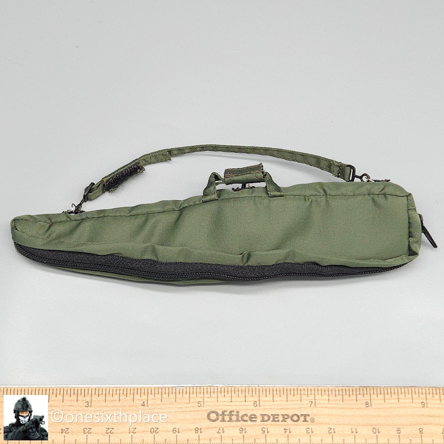 1:6 IN Toyz Green Sniper Drag Bag for 12" Figures