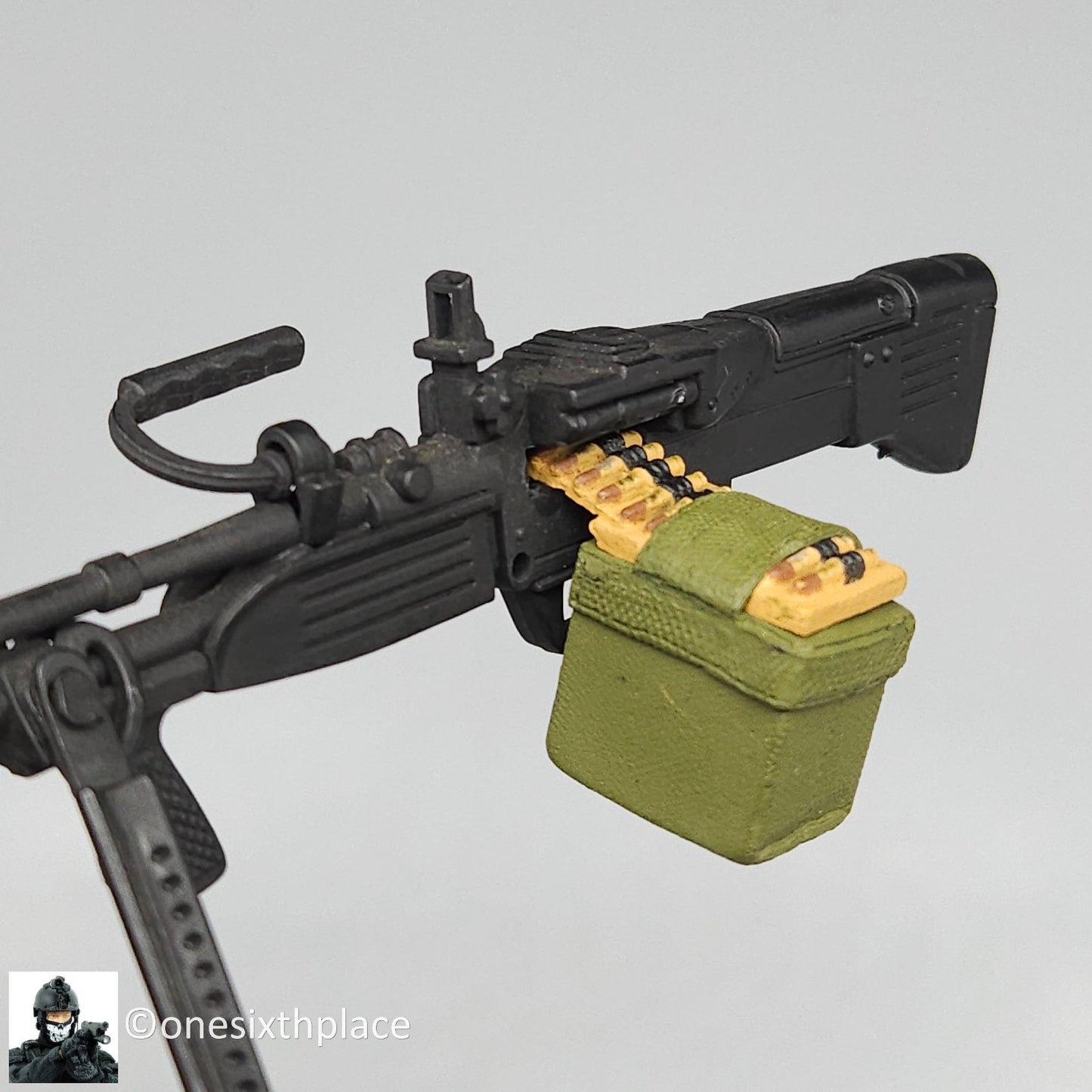 1:6 Ultimate Soldier MK43 Mod 0 Machine Gun for 12" Figures