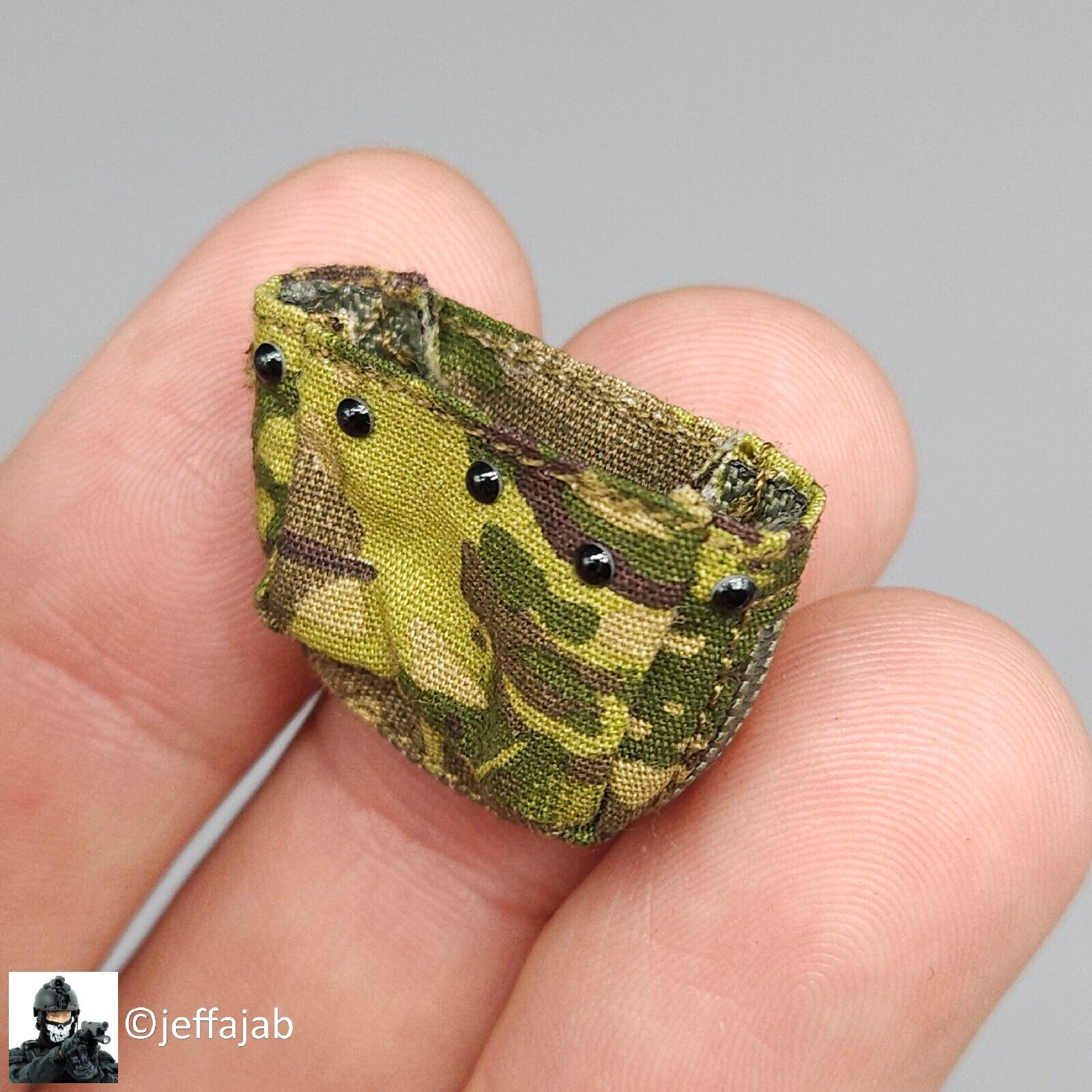 1:6 Flagset DEVGRU Jungle Dagger Multicam Camo 100RD Ammo Box Cover 12" Figures