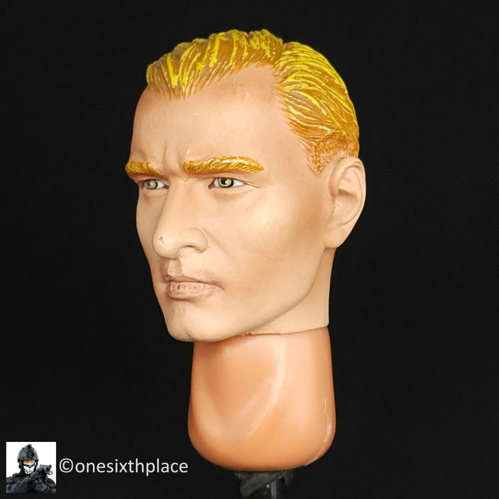 1:6 BBI WWII German Luftwaffe Pilot Otto Male Head Sculpt for 12" Figures