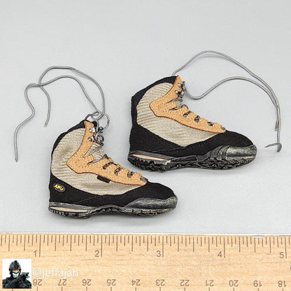 1:6 Damtoys 1st SFOD-D Enduring Freedom NS564 Boots (Foot Type) for 12" Figures