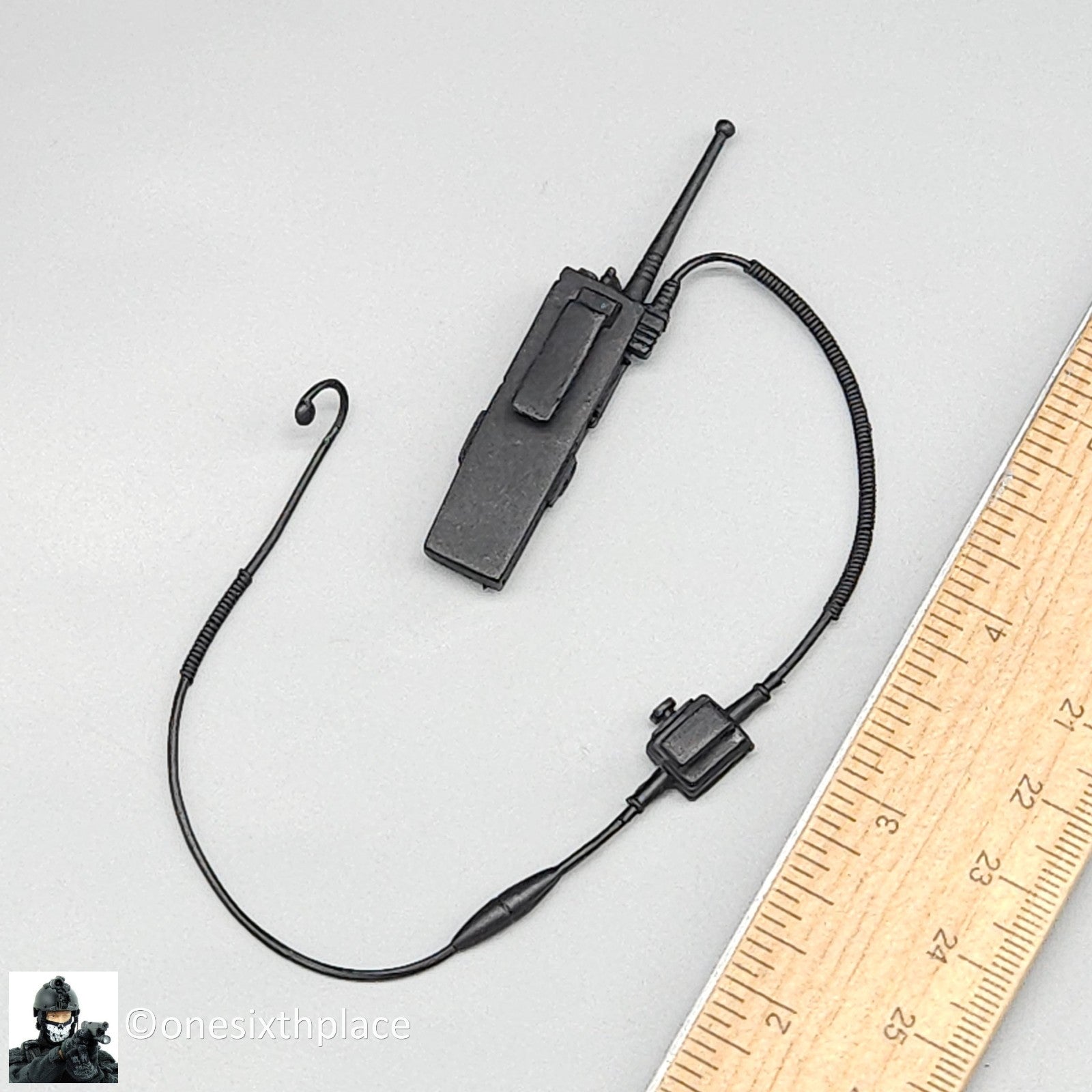 1:6 scale BBI SEAL Team 8 Shark Radio w/ Ear Piece for 12" Figures