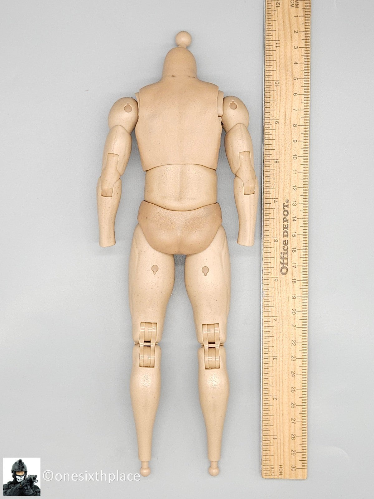 1:6 Easy & Simple Mk3Mod1 Male Nude Body READ NOTES 12" Figure