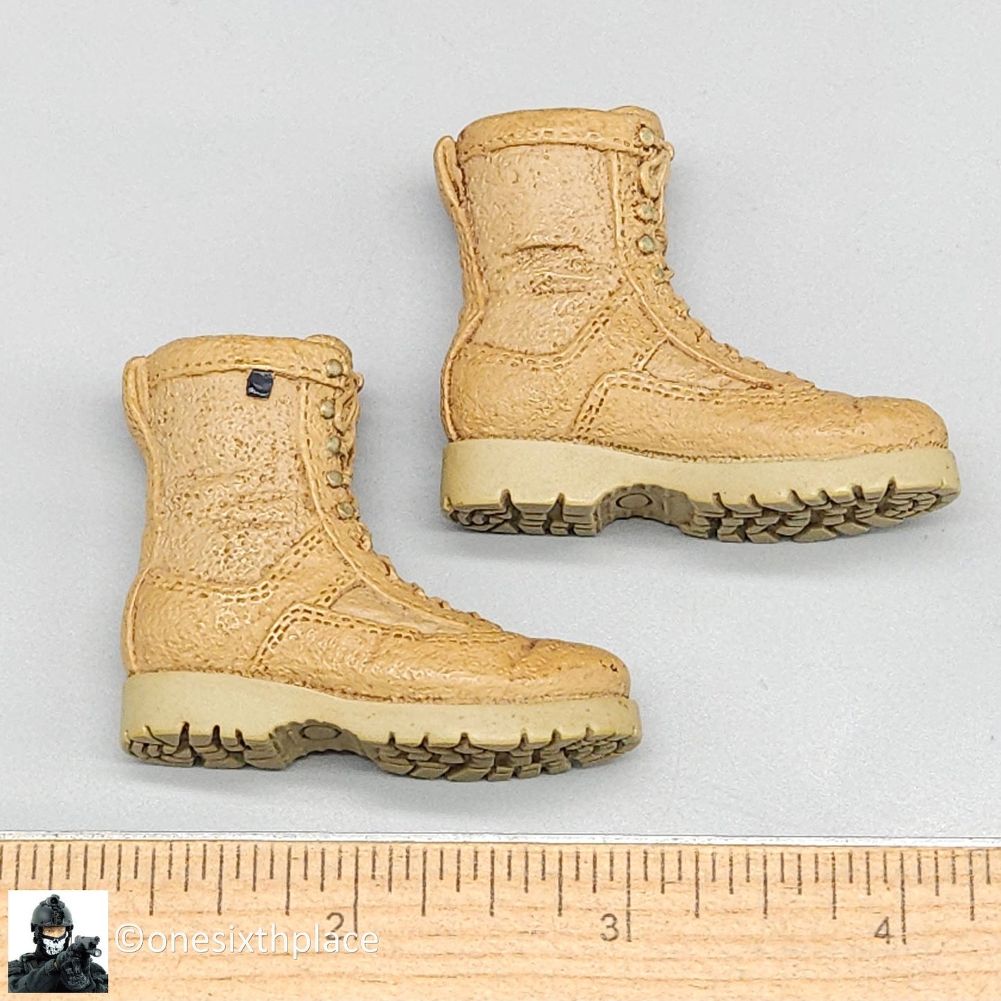 1:6 scale BBI AWOH Cunningham & Self Modern Combat Boots for 12" Figures