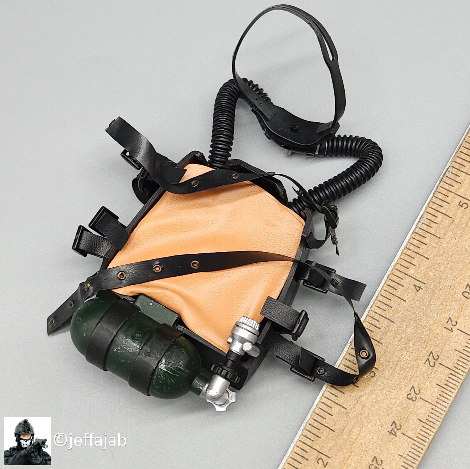 1:6 Dragon SEAL Combat Swimmer Stan SCUBA Diving Rebreather for 12" Figures