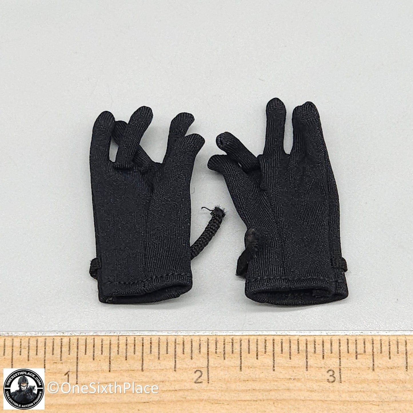 1:6 scale DiD Vietnam US Army Colonel James Black Cloth Gloves for 12" Figures