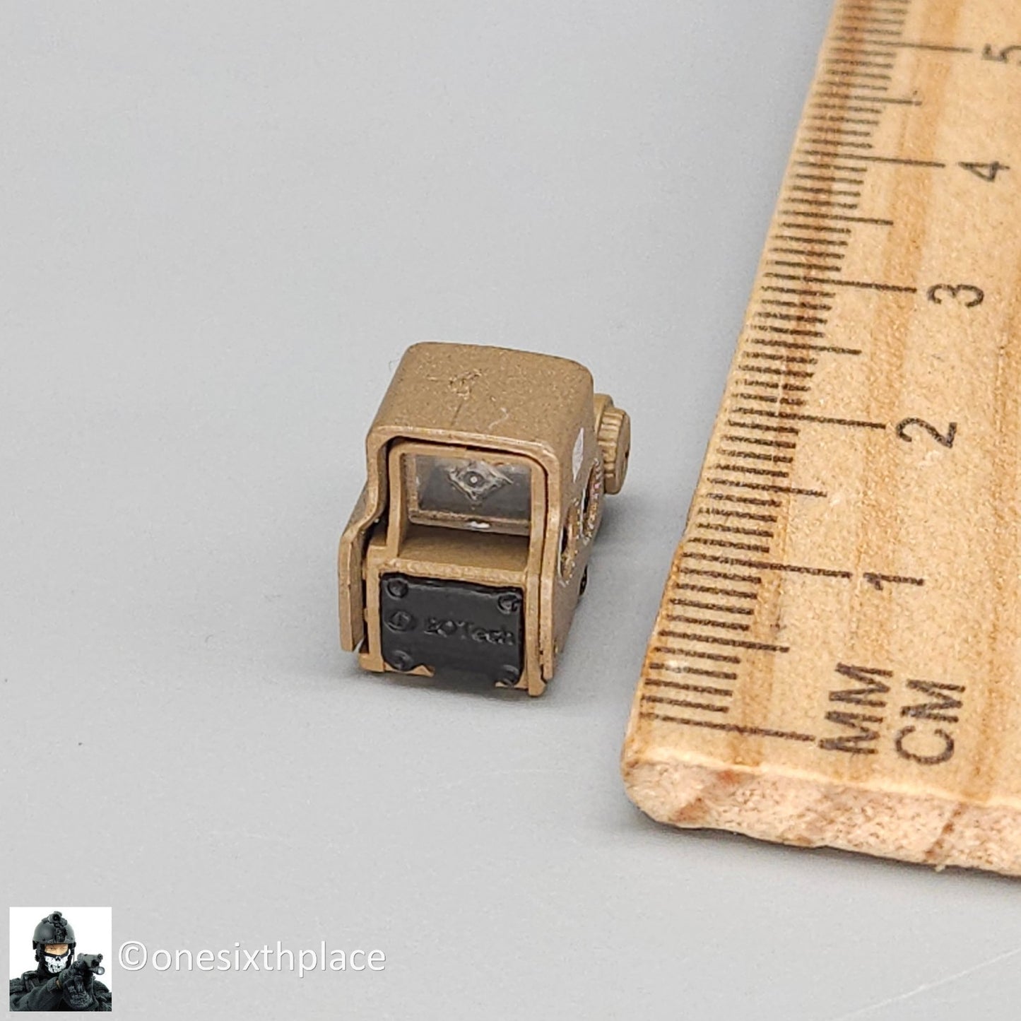 1:6 Easy & Simple Eotech Red Dot Rifle Sight Accessory for 12" Figures