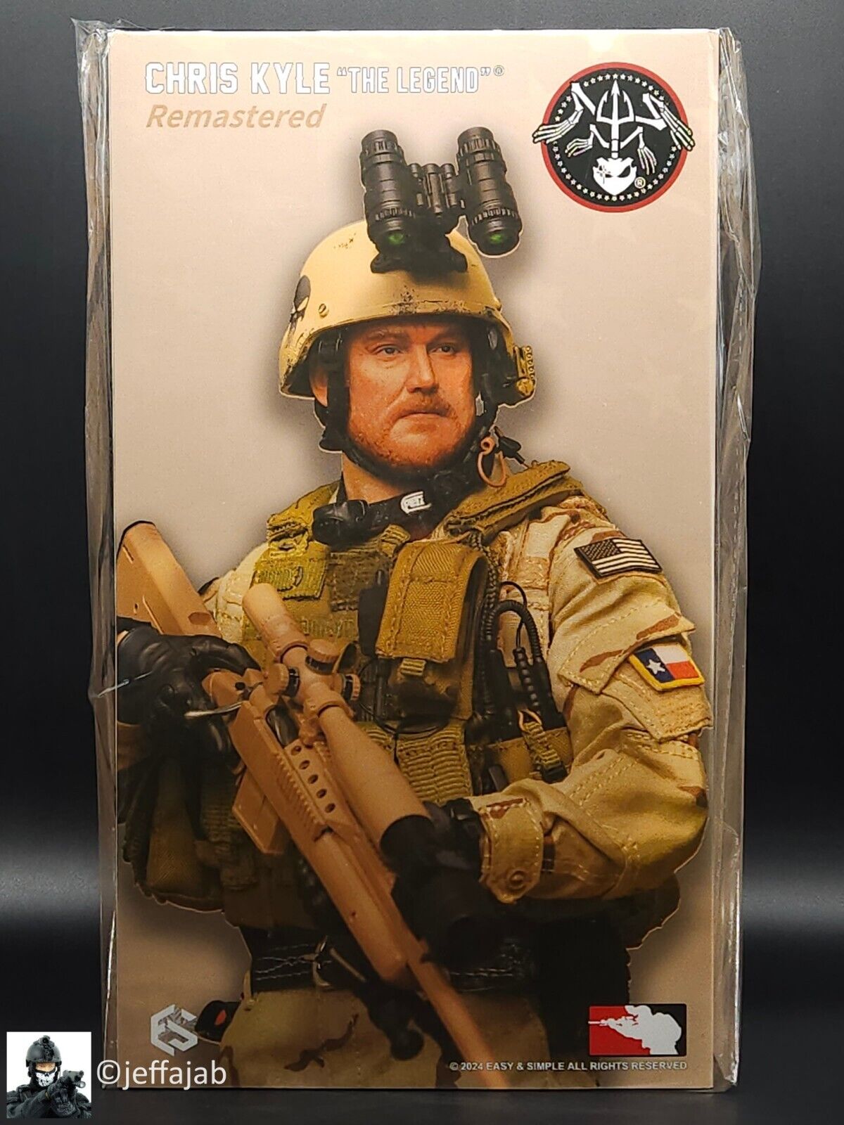 1:6 scale Easy & Simple Chris Kyle The Legend Remastered Regular Version CK002R