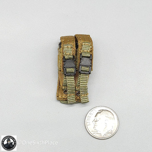 1:6 scale General's Armoury Bravo 7-1 Kill or Capture Double SMG Mag Pouch