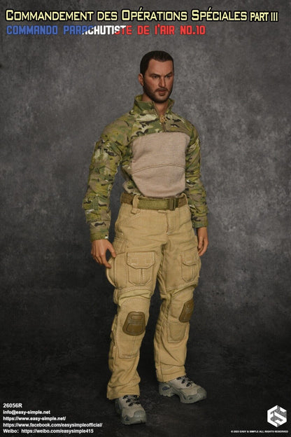 1:6 Easy & Simple French Special Operations Command Assault Backpack