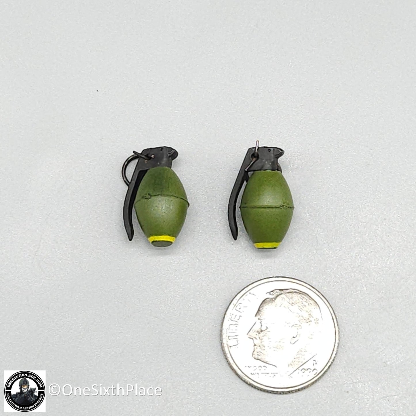 1:6 scale Whoho Toys Vietnam 173rd Airborne LRRP M26 Grenades for 12" Figures